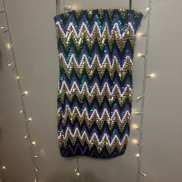 Forever 21 Sparkle Dress (M) - Picture 1 of 5
